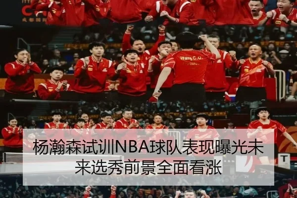 杨瀚森试训NBA球队表现曝光未来选秀前景全面看涨